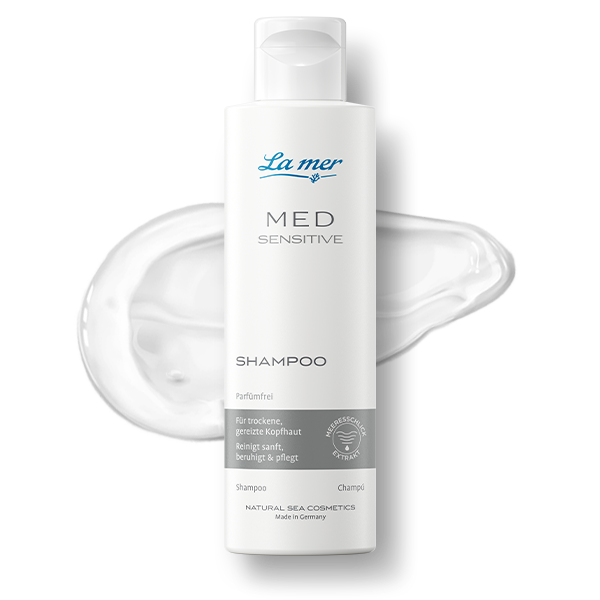 La mer MED Sensitive Shampoo für trockene, gereizte und empfindliche Kopfhaut