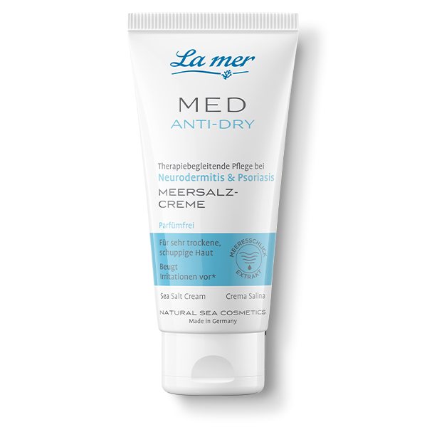 La mer MED Anti-Dry Meersalzcreme für sehr trockene, schuppige Haut