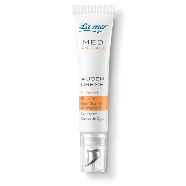 La mer MED Anti-Age Augencreme für trockene und empfindliche Haut zur Pflege feiner Linien und Fältchen