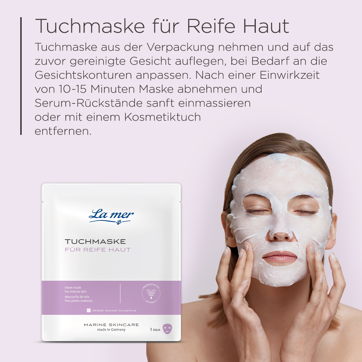 Tuchmaske für reife Haut | Masken