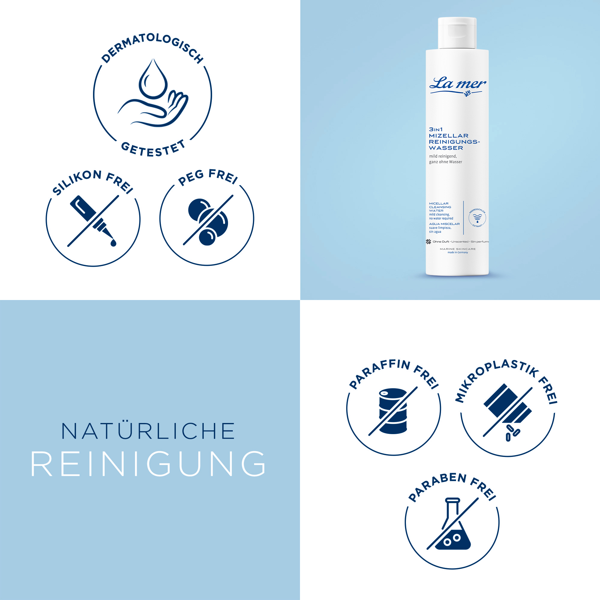 3 in 1 Micellar Cleansing Water | Reinigung