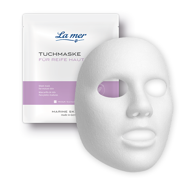 Tuchmaske für reife Haut