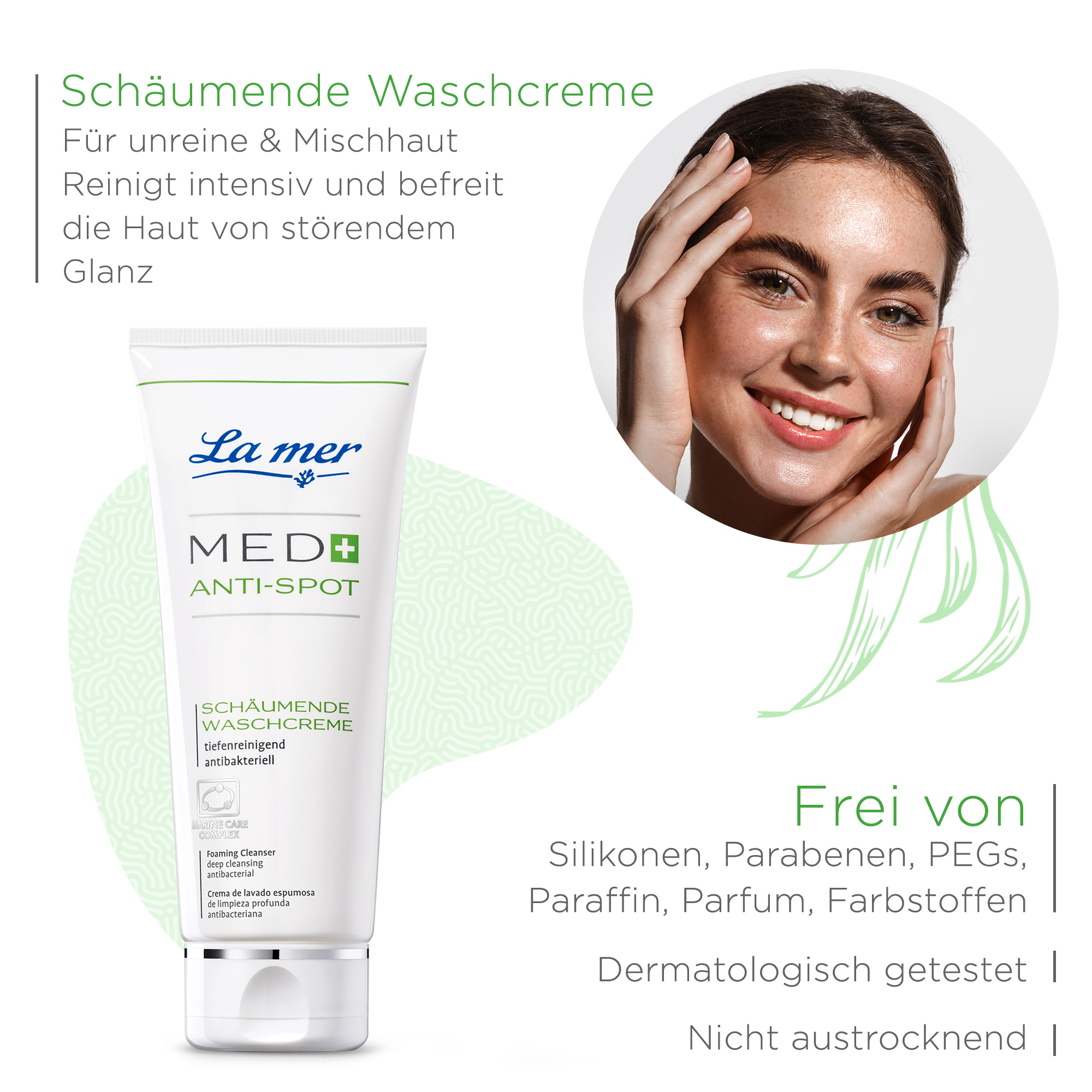 Schäumende Waschcreme | Med+ Anti-Spot Schäumende Waschcreme | Med+ Anti-Spot