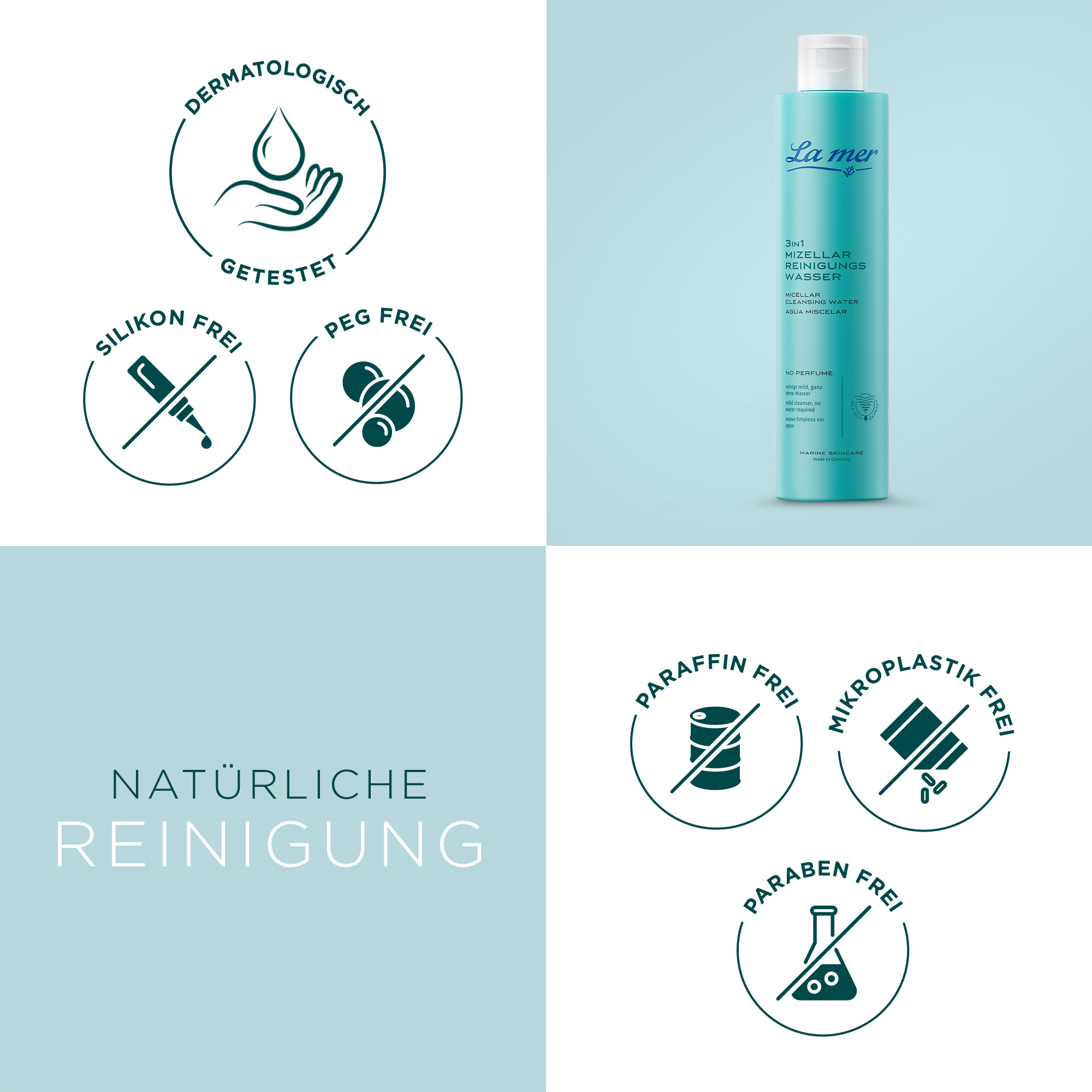 3 in 1 Micellar Cleansing Water | Reinigung 3 in 1 Micellar Cleansing Water | Reinigung