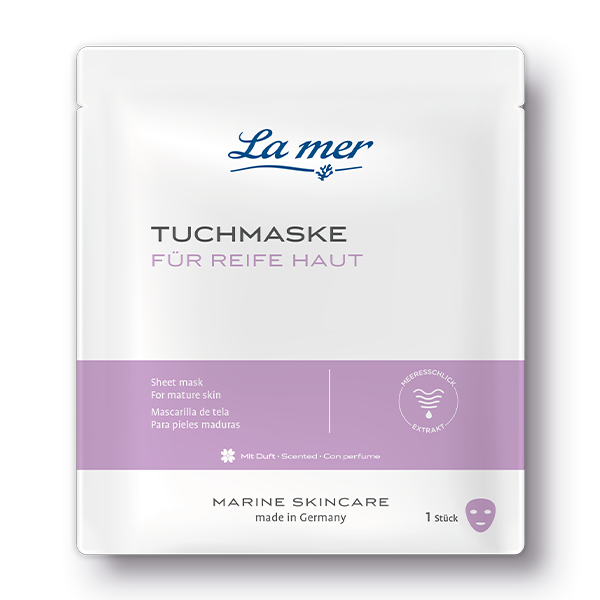 Tuchmaske für reife Haut