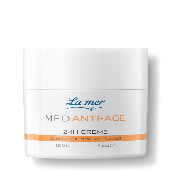 La mer MED+ Anti-Age 24h Creme für glattere, straffere Haut und intensive Anti-Aging-Pflege