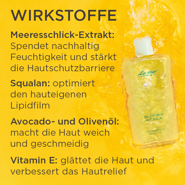 Glitzerndes Körperöl | Summer at Sea Glitzerndes Körperöl | Summer at Sea