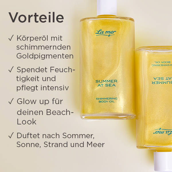 Glitzerndes Körperöl | Summer at Sea Glitzerndes Körperöl | Summer at Sea