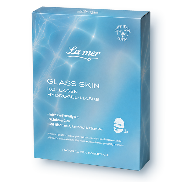 La mer Glass Skin Hydrogel-Masken im 3er-Set
