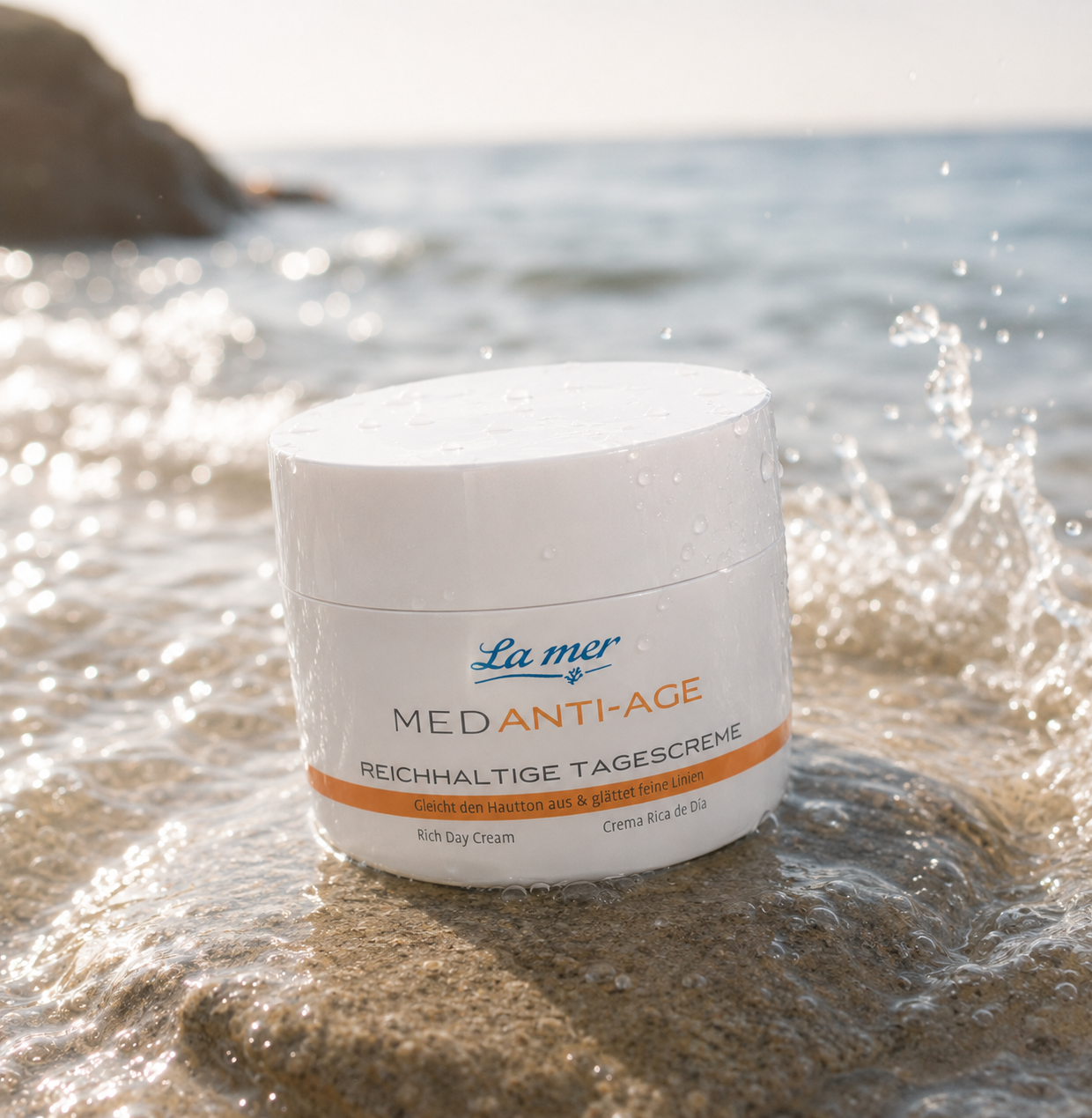 La mer MED Anti-Age Reichhaltige Tagescreme am Meer für reife und empfindliche Haut