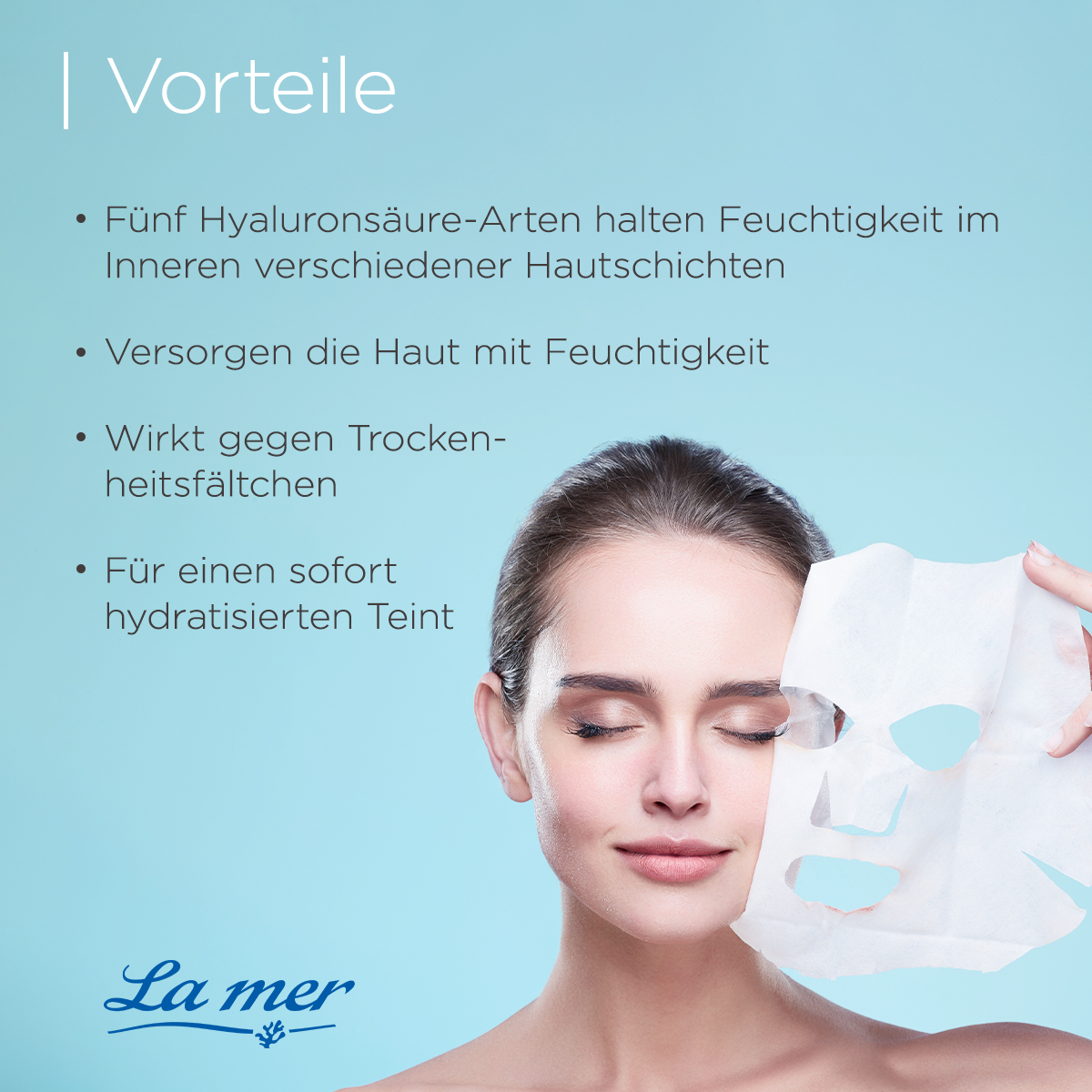 Tuchmaske für feuchtigkeitsarme Haut | Masken