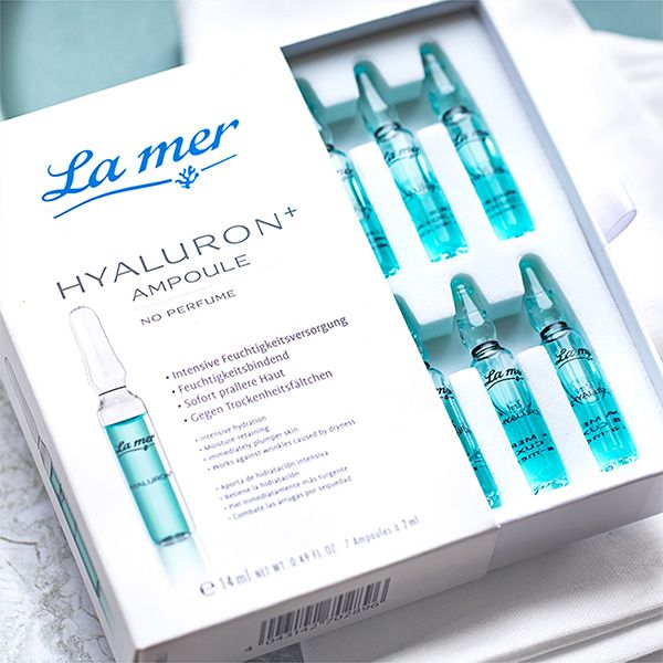Ampulle Hyaluron: bei feuchtigkeitsarmer Haut
